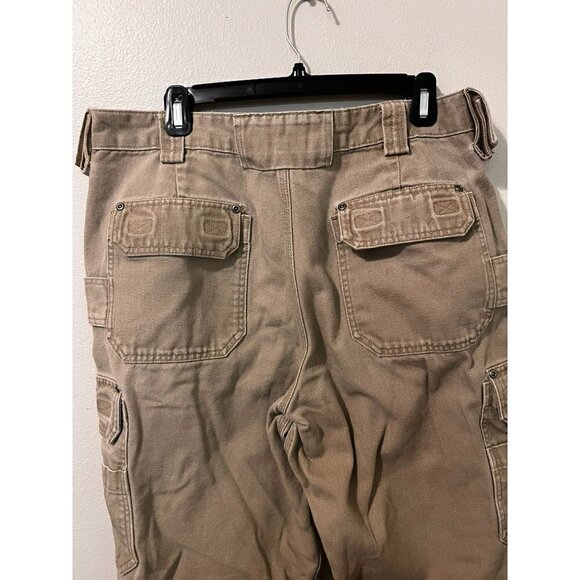 Men's Duluth Trading Fire Hose Ultimate Relaxed Fit Cargo Pants Size 36 x 32 [EX - Picture 4 of 9